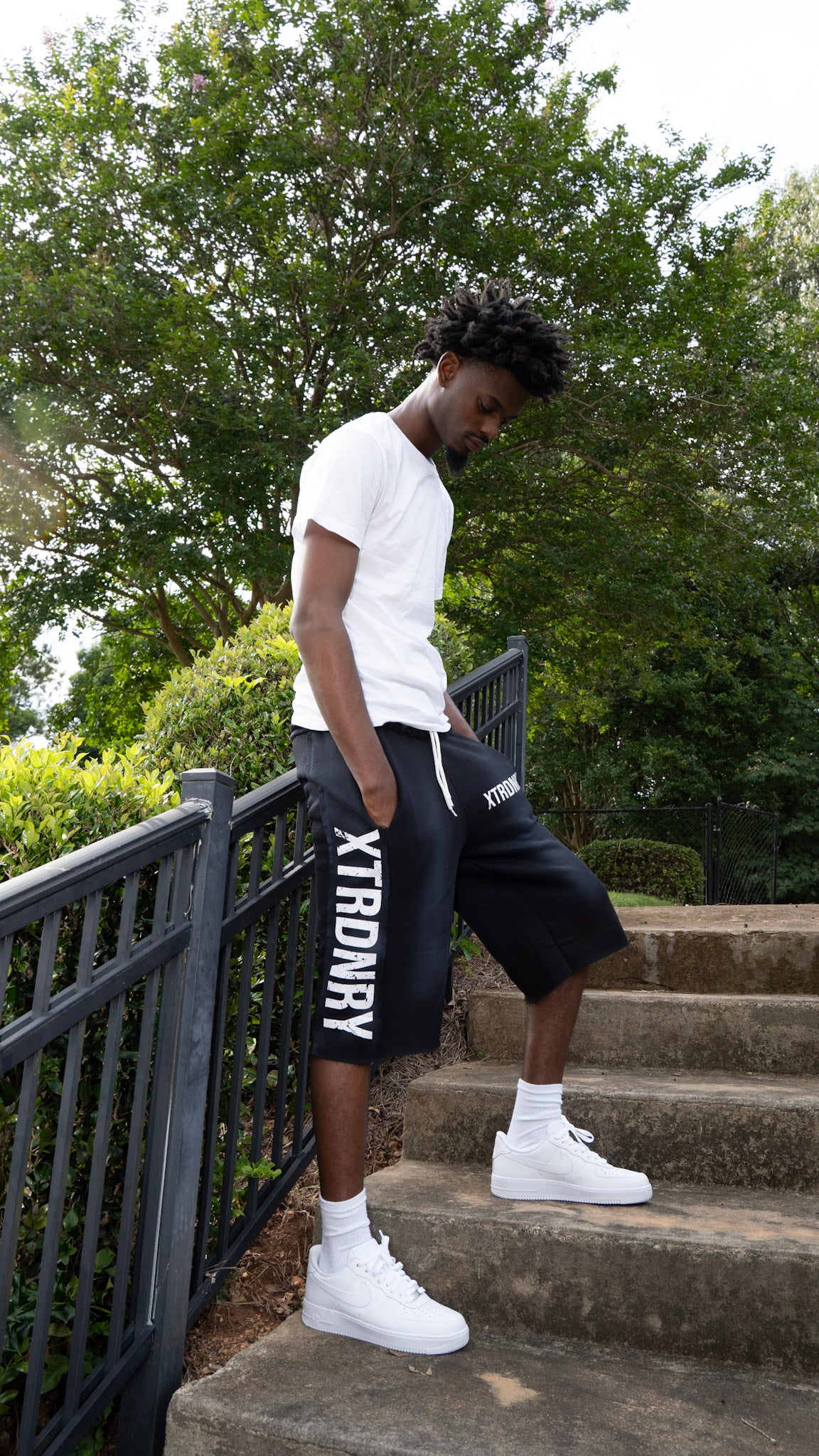“XTRDNRY” 3/4 Shorts
