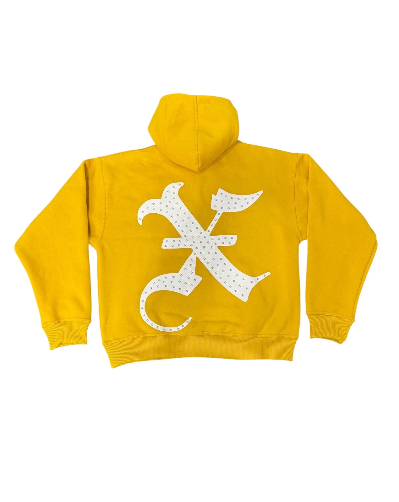 Yellow “Rhinestone” Hoodie