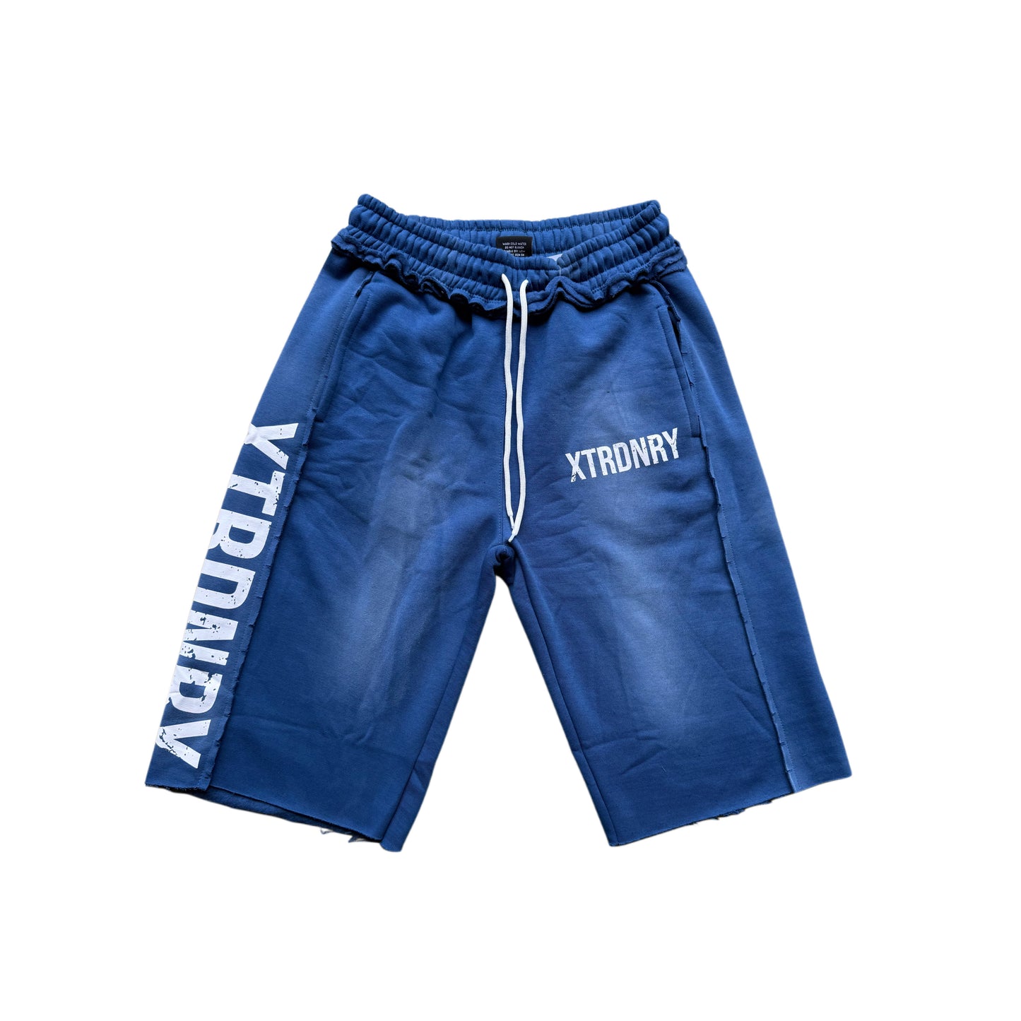 Acid Wash “XTRDNRY” Long Shorts