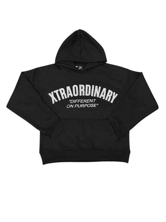 Black “Rhinestone” Hoodie