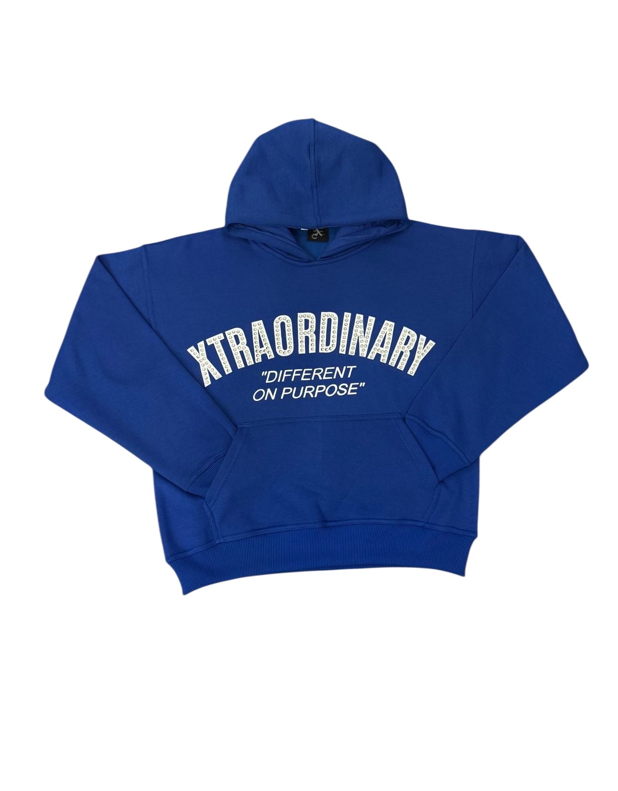 Blue “Rhinestone” Hoodie