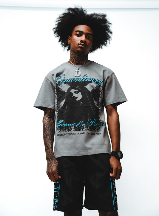 Rebel Grace Tee (Gray)