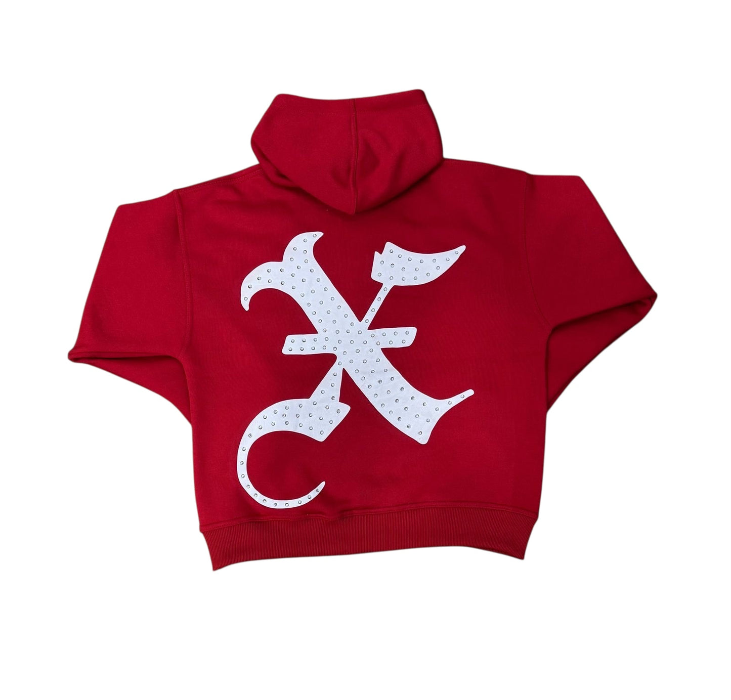 Red “Rhinestone” Hoodie