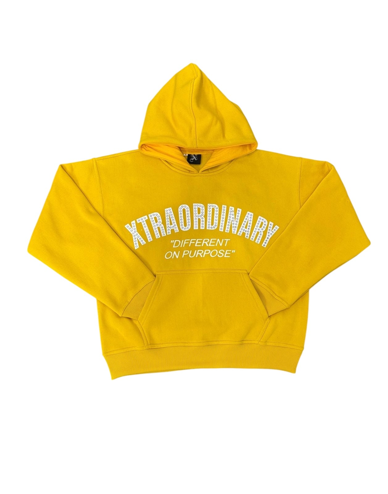 Yellow “Rhinestone” Hoodie