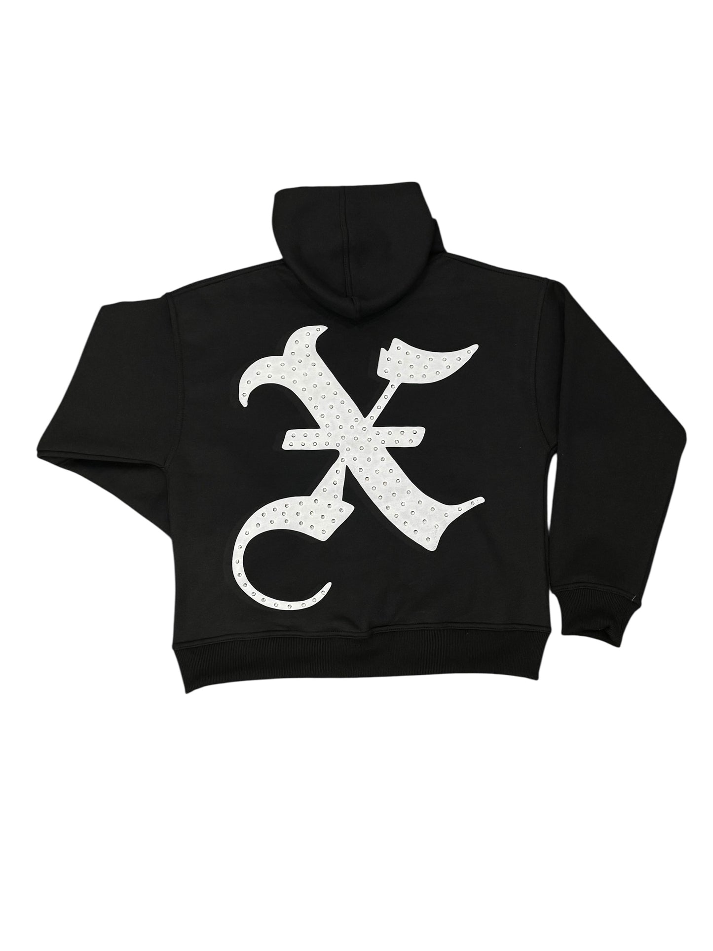 Black “Rhinestone” Hoodie