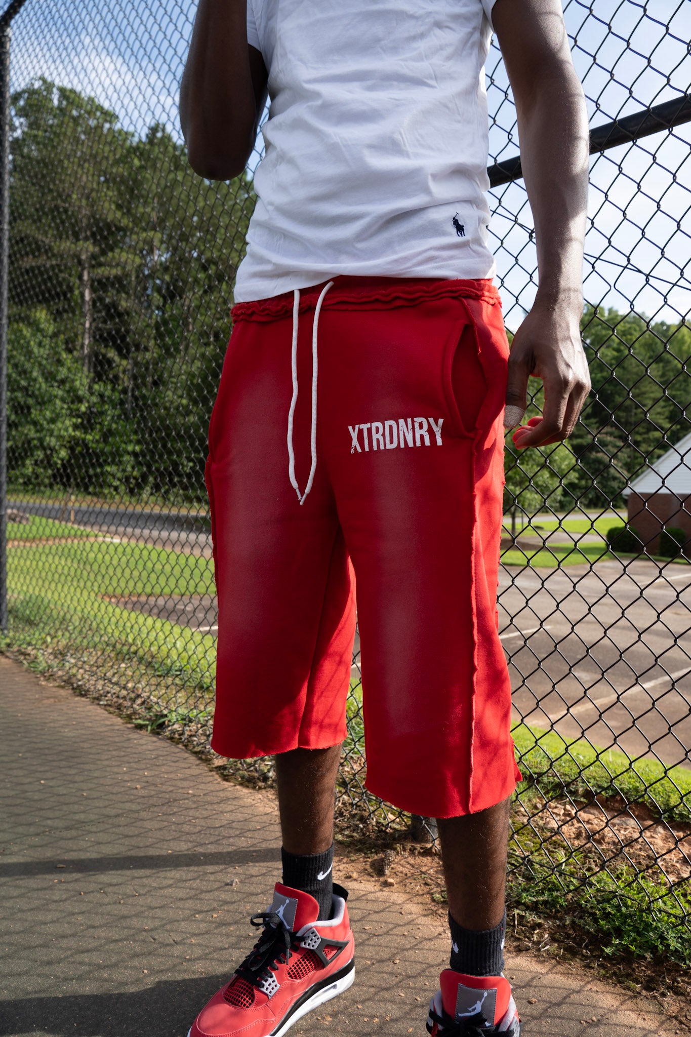 “XTRDNRY” 3/4 Shorts