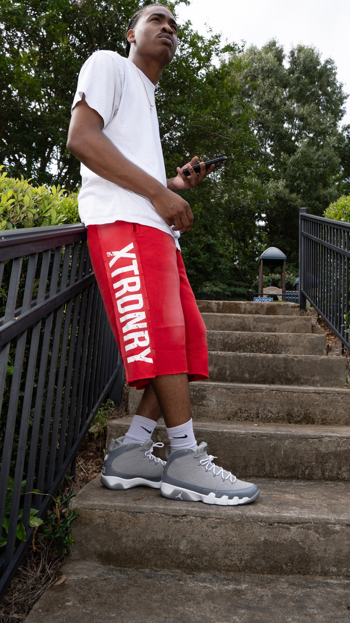 “XTRDNRY” 3/4 Shorts