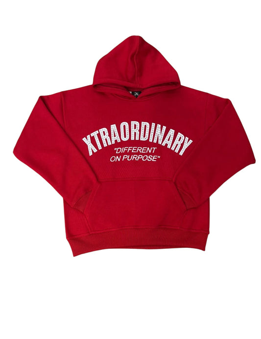 Red “Rhinestone” Hoodie