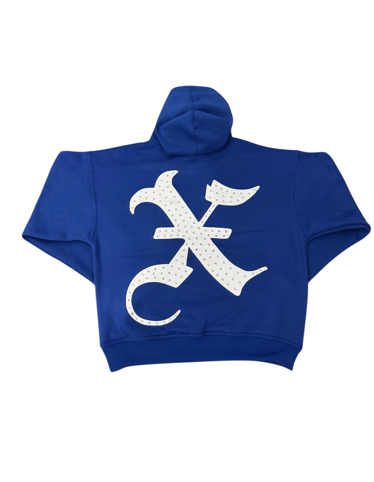 Blue “Rhinestone” Hoodie