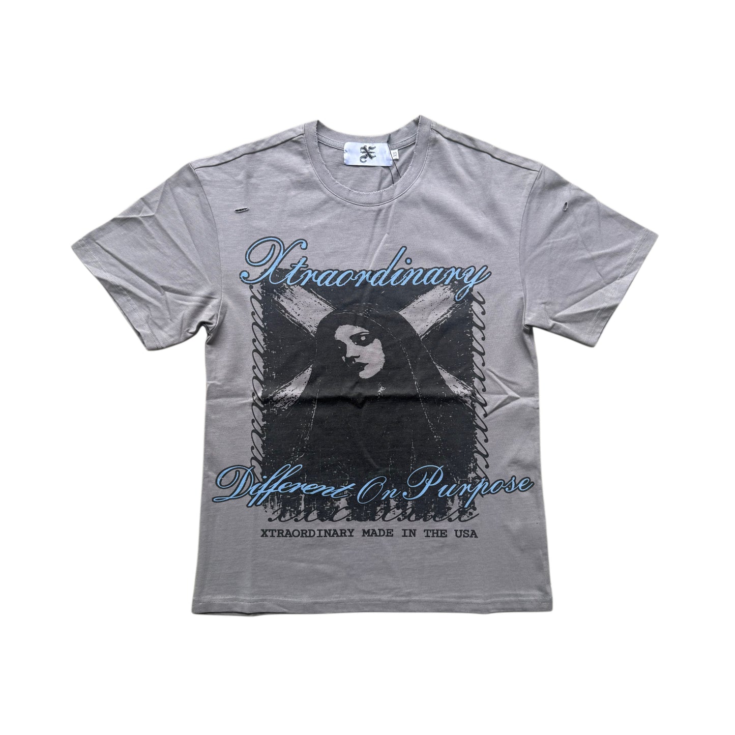 Rebel Grace Tee (Gray)