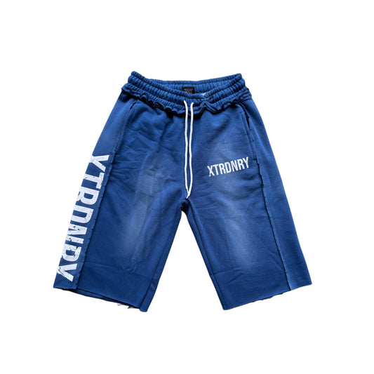 Acid Wash “XTRDNRY” Long Shorts